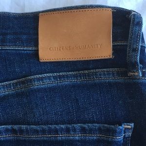 Citizens of Humanity Olivia High Rise Slim 29 Jeans in Ocean Front, Size 29
